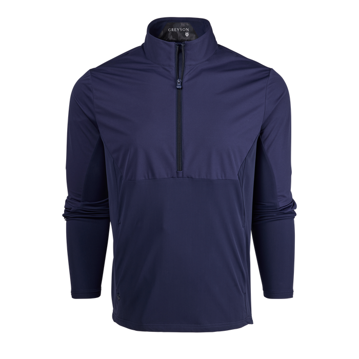 Bonneville Colorado Hybrid Quarter-Zip Men's Golf Midlayer - Front View | Greyson Clothiers