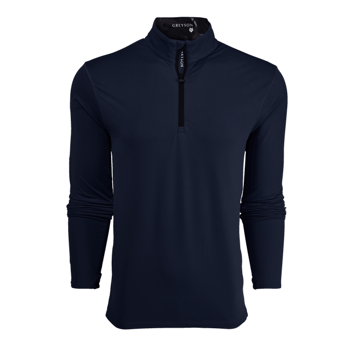 Bonneville Colorado Quarter-Zip Men's Premium Golf Midlayer - Front View | Greyson Clothiers