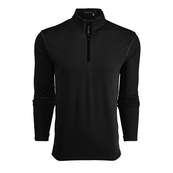 Grove Colorado Quarter-Zip Men's Technical Golf Midlayer - Front View | Greyson Clothiers