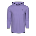 Toadflax MLB Colorado Rockies Performance Hoodie - Front Flat Lay, Navy Contrast Hood & Cuff Detail | Greyson Clothiers