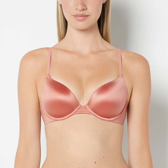 Comfort Lightly Lined Demi Bra in Desert Sand