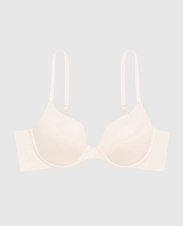 Comfort Lightly Lined Demi Bra in Ivory Dawn