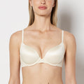 Comfort Lightly Lined Demi Bra in Pearled Ivory