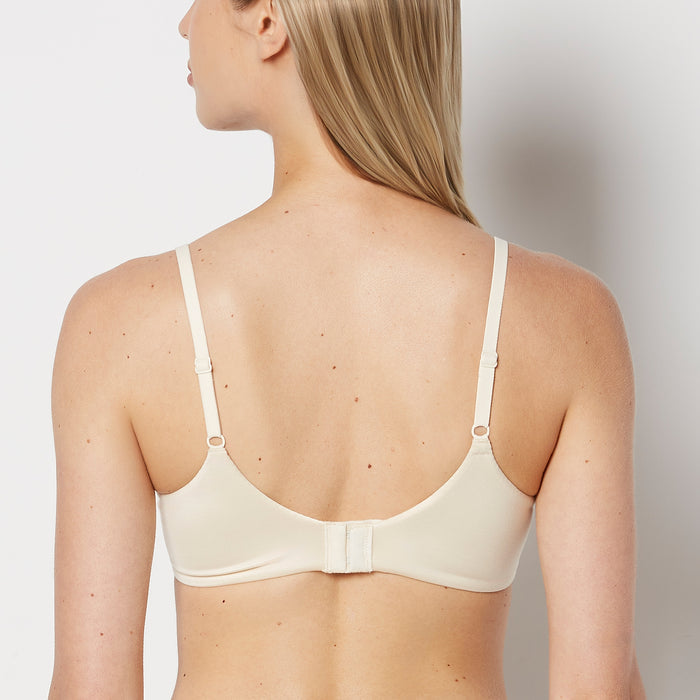 Comfort Lightly Lined Demi Bra in Pearled Ivory
