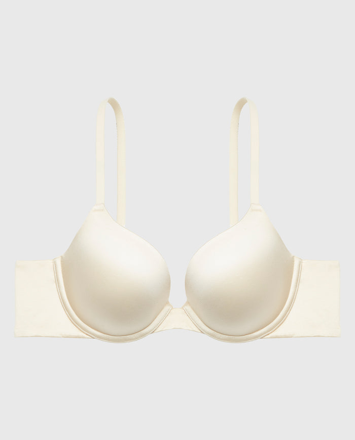 Comfort Lightly Lined Demi Bra in Pearled Ivory