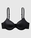 Comfort Push Up Bra in Black