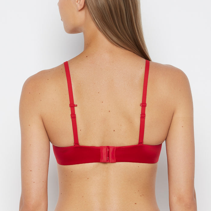 Comfort Push Up Bra in Crimson