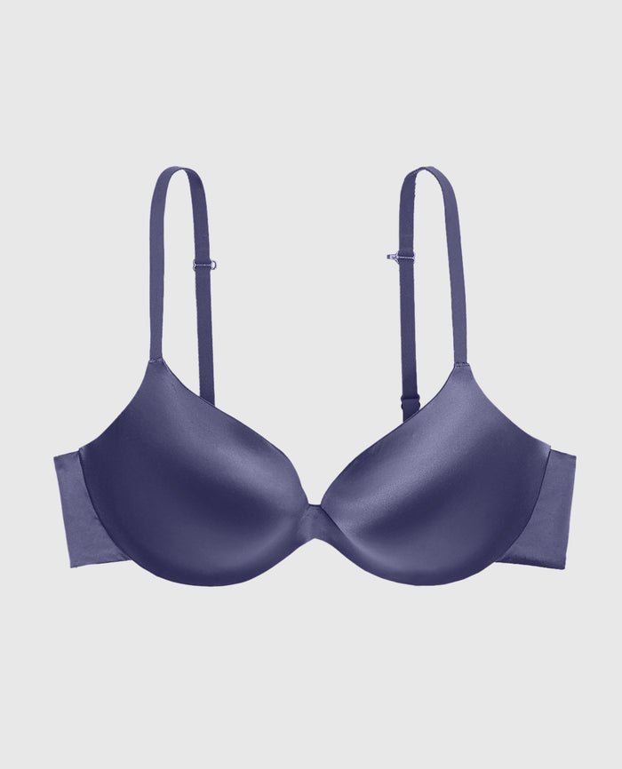 Comfort Push Up Bra in Dusk Blue
