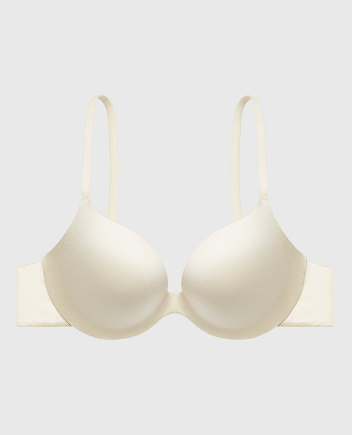 Comfort Push Up Bra in Pearled Ivory