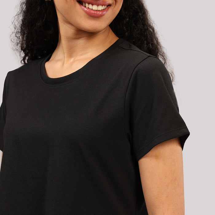 Cotton Pro Curved Hem Tee - BlissClub