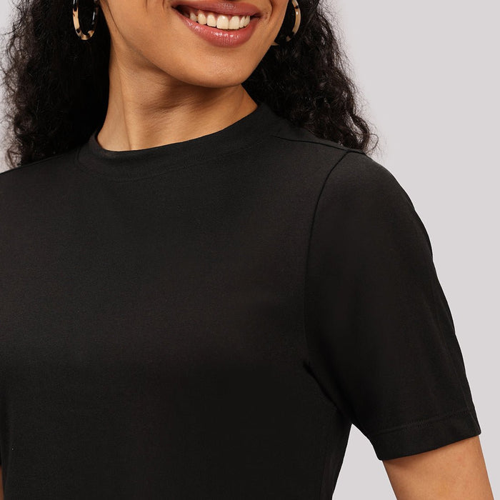 Cotton Pro High Neck Top - BlissClub