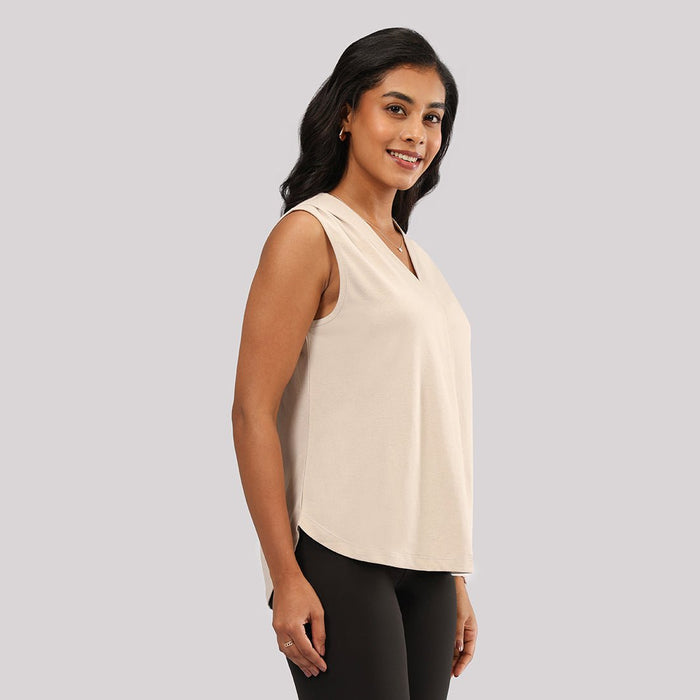 Cotton Pro Sleeveless Work Top - BlissClub