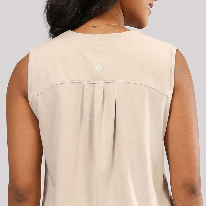 Cotton Pro Sleeveless Work Top - BlissClub
