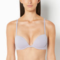 Cotton Push Up Bra in Lavender Aura