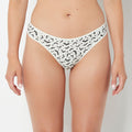 Cotton Thong Panty in Flying Bats