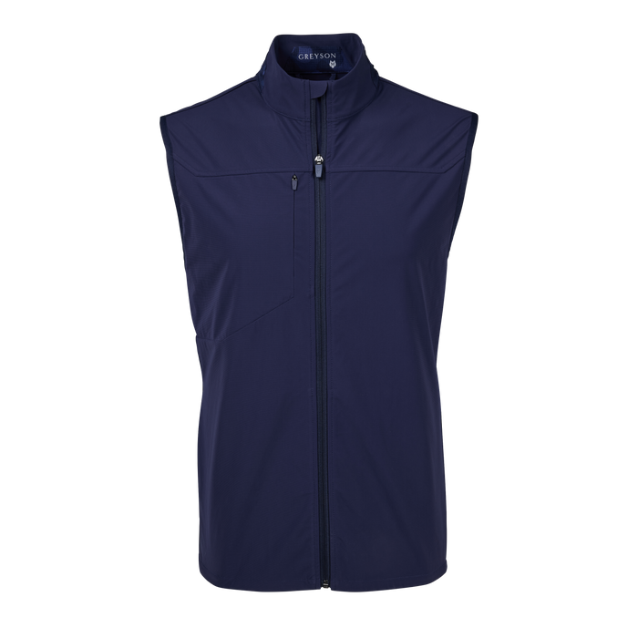 Maltese Blue Performance Sport Vest - Front View | Greyson Clothiers