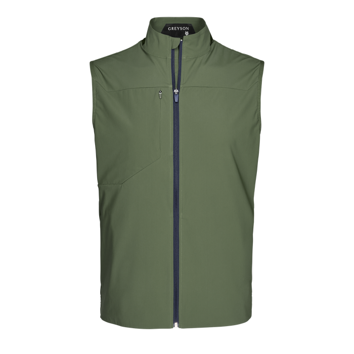 Camp Coywolf Sport Vest Men's Lightweight Golf Vest - Front View | Greyson Clothiers
