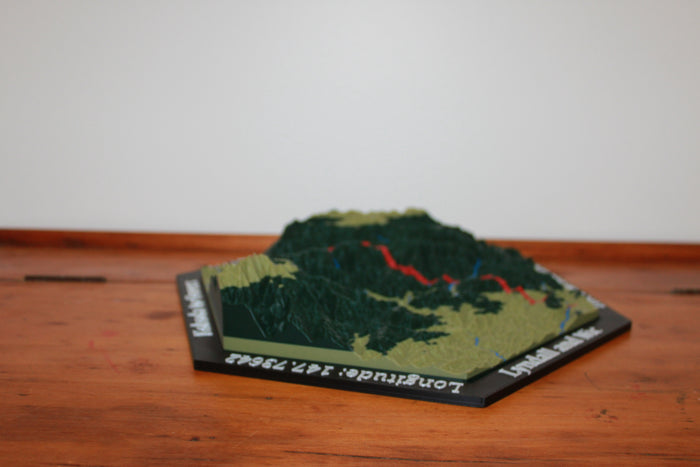 Custom 3D Map - Kokoda Track