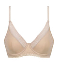 Daily Micro underwired basket bra in Rosetan