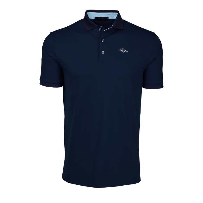Denver Broncos Wolf Short Sleeve Polo
