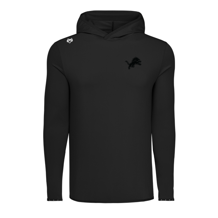 Detroit Lions Blackout Colorado Hoodie