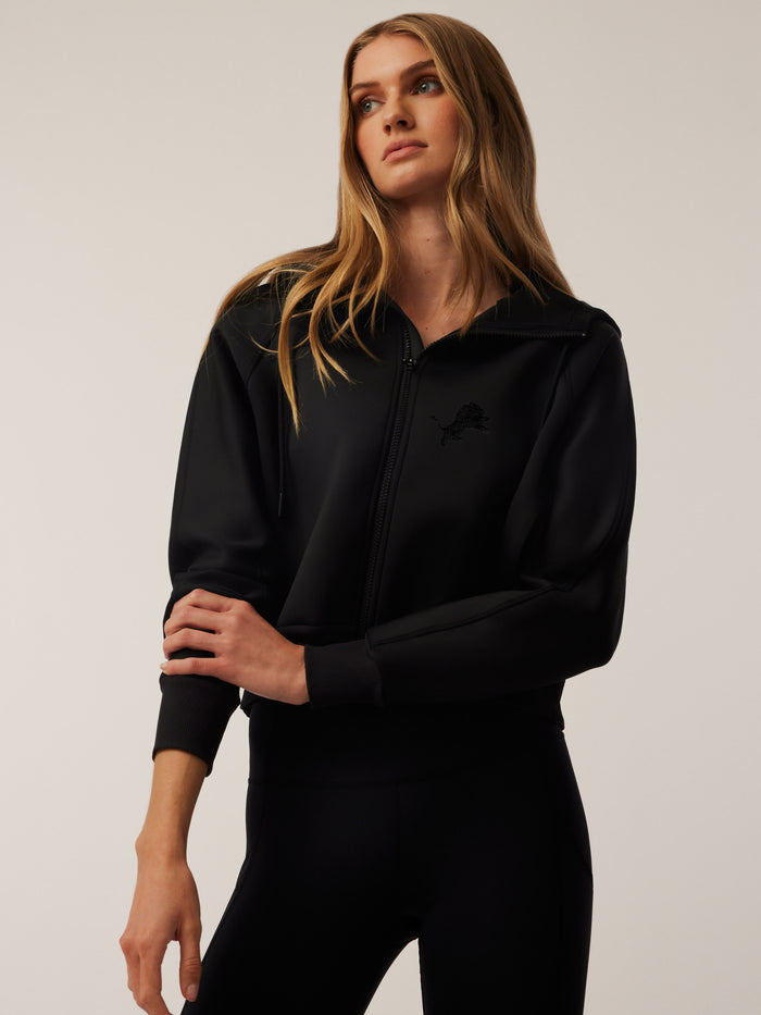 Detroit Lions Blackout Kristina Full-Zip