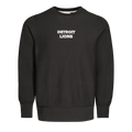 Vintage Black Detroit Lions Crewneck Sweatshirt - Front View | Greyson Clothiers