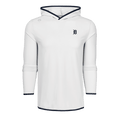 Arctic Detroit Tigers Colorado Hoodie - Ghost Mannequin, Elasticated Cuffs & Navy Tipping Detail | Greyson Clothiers