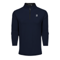 Maltese Blue Detroit Tigers Colorado Quarter-Zip Pullover - Front View | Greyson Clothiers