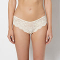 Diva Cheeky Panty with Timeless Lace in Pearled Ivory
