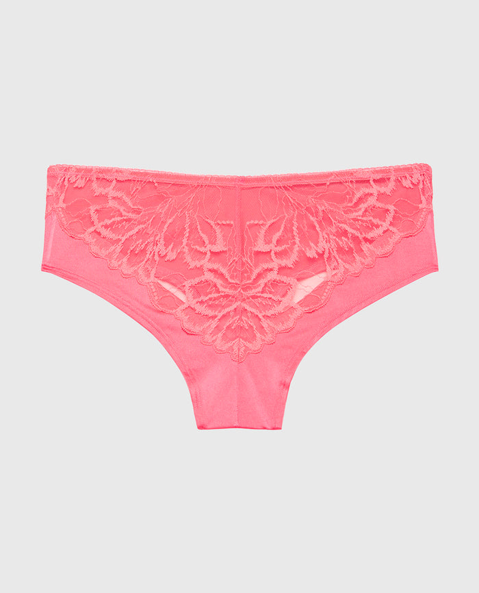 Diva Cheeky with Lush Lace in Lemonade Pink