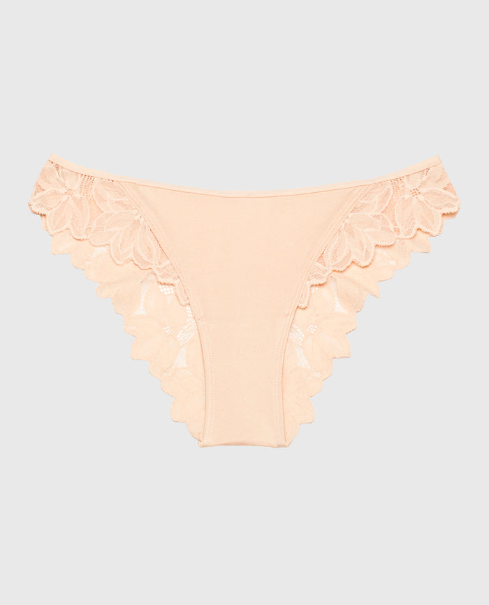 Diva Mini Cheeky Panty in Cameo Rose