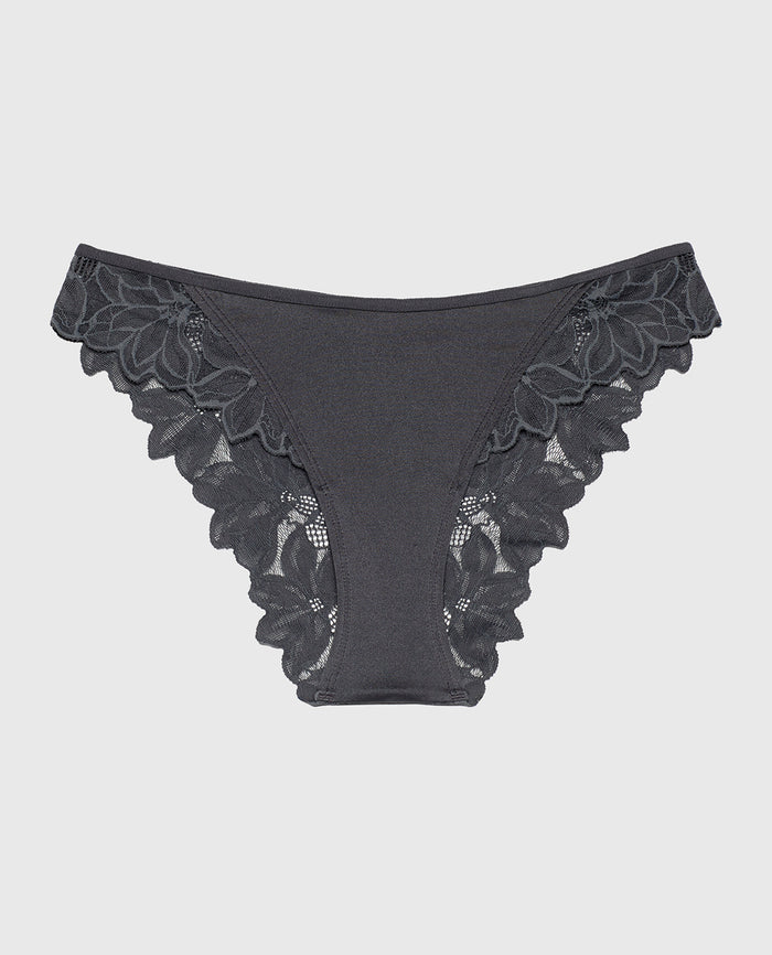Diva Mini Cheeky Panty in Ebony