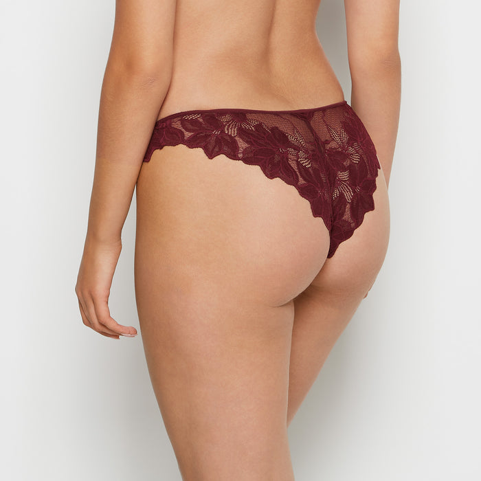 Diva Mini Cheeky Panty in Russian Ruby