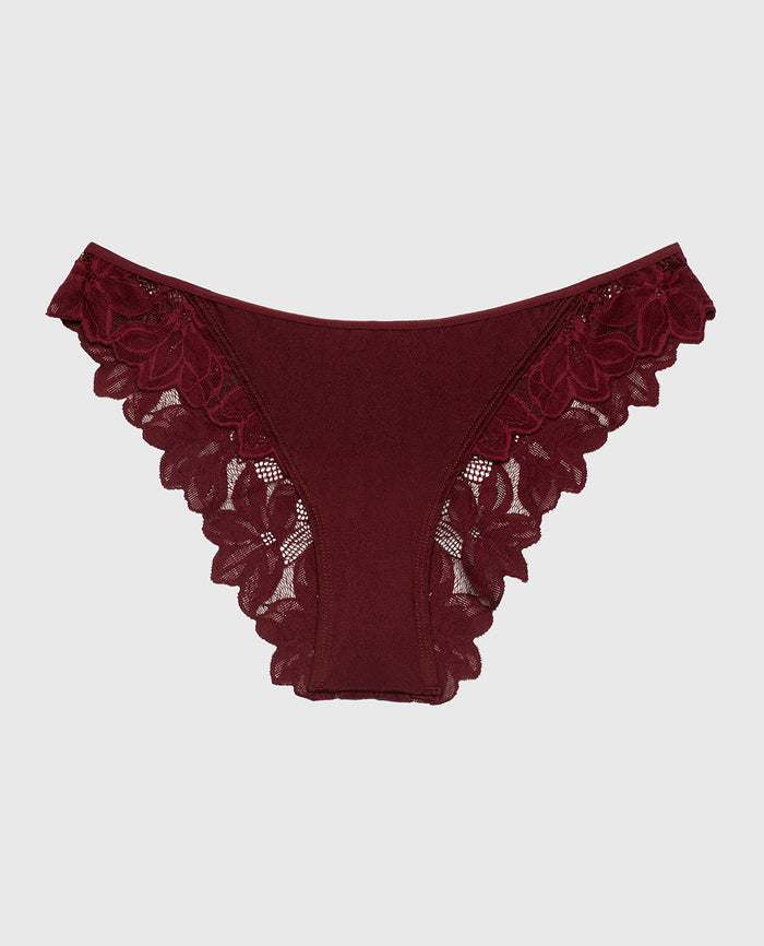 Diva Mini Cheeky Panty in Russian Ruby