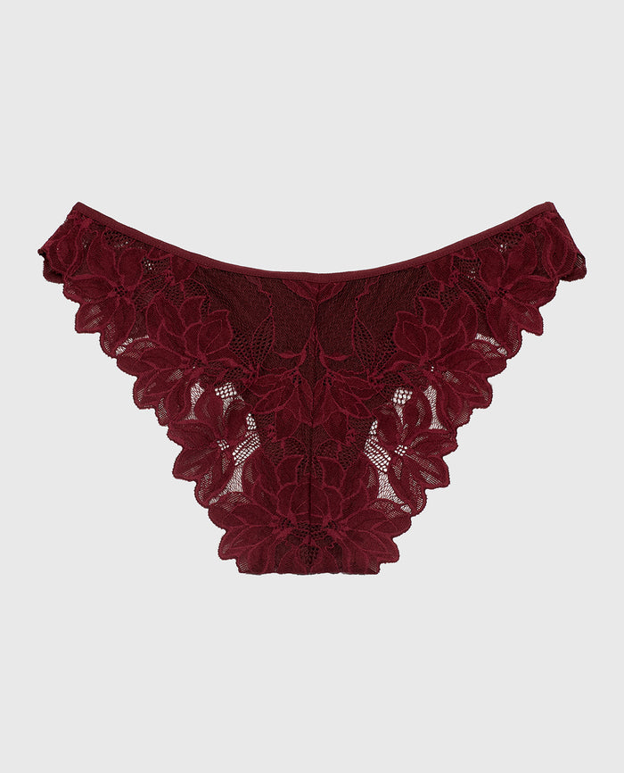 Diva Mini Cheeky Panty in Russian Ruby
