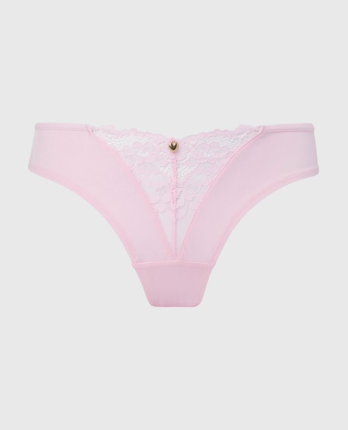 Diva Mini Cheeky Panty with Romantic Lace in Sweet Dream
