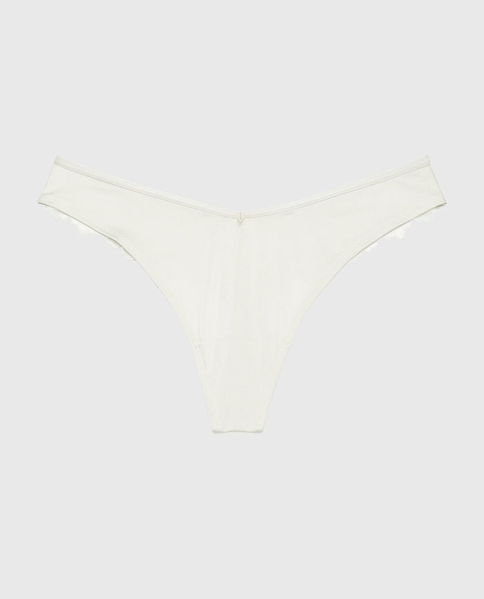 Diva Thong Panty in Dawn Blue
