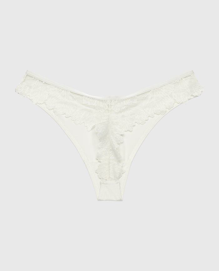 Diva Thong Panty in Dawn Blue