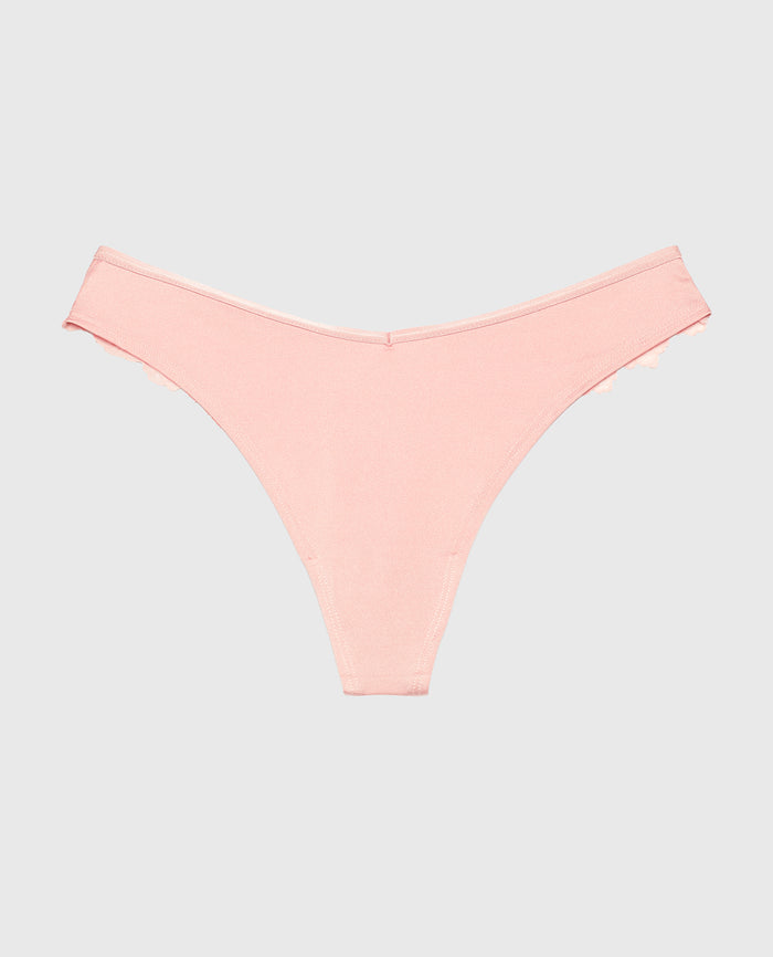 Diva Thong Panty in Royal Pink