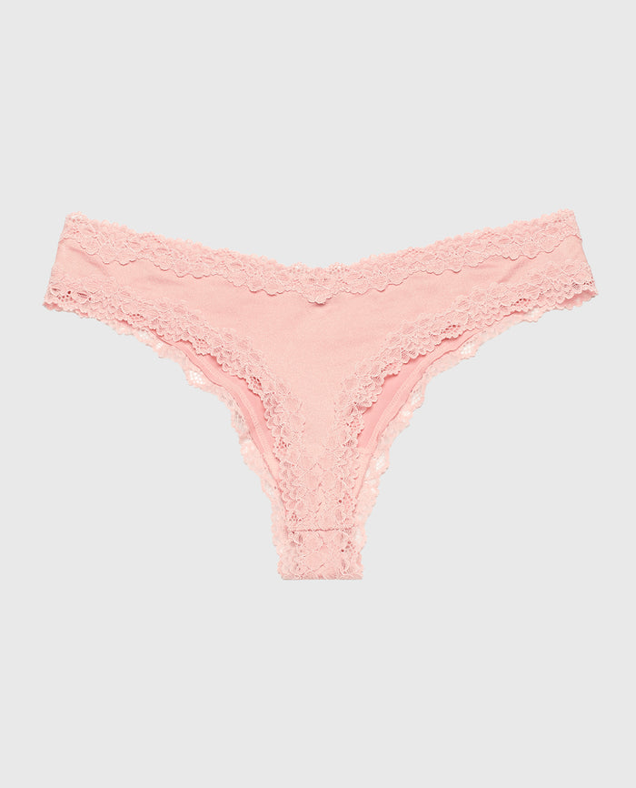 Diva Thong Panty in Royal Pink