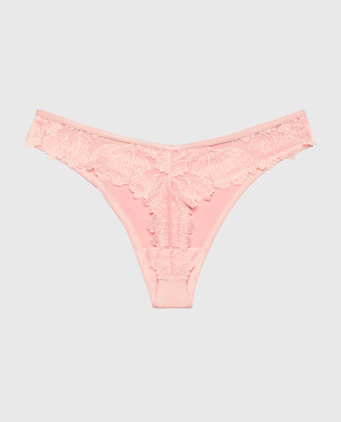 Diva Thong Panty in Royal Pink