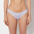 Diva Thong Panty with Timeless Lace in Cosmic Sky