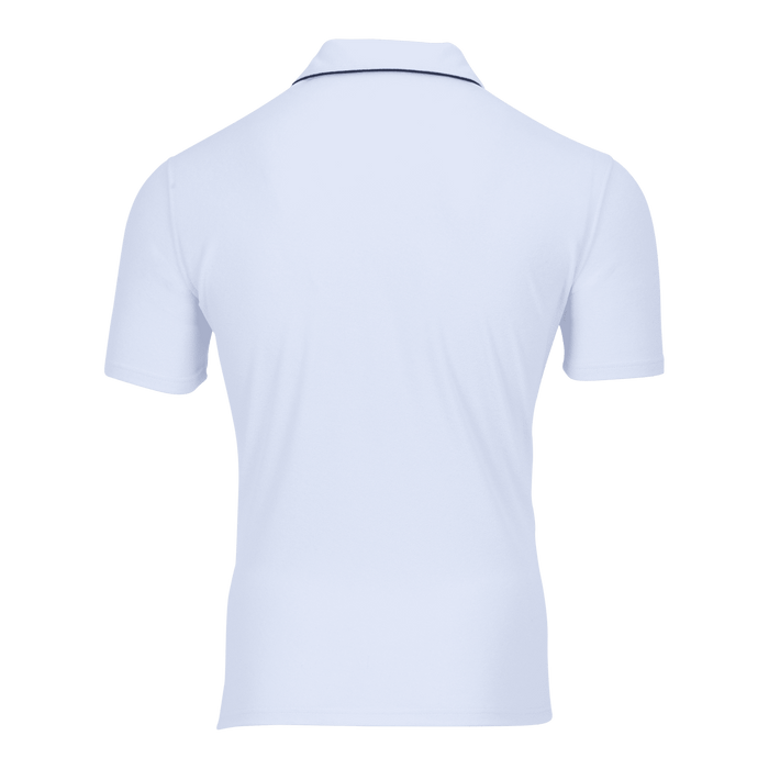 Greyson Clothiers Dune Terry Cloth Polo in Arctic - Back View | Greyson Clothiers