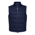 Greyson Clothiers Eos Luxe Vest in Maltese Blue - Front View | Men's Heavyweight Insulated Golf Vest