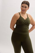 Eucalyptus Tabitha Wrap Tank