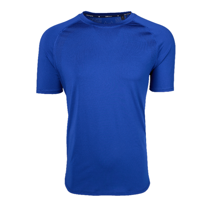 Maltese Blue Falcon Sport Short Sleeve Tee - Front View, Athletic Fit Performance Tee | Greyson Clothiers