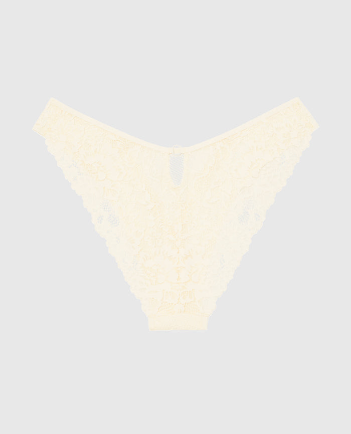 Fishnet High Leg Cheeky Panty