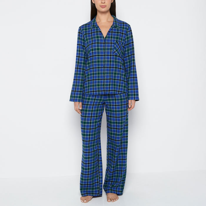 Flannel Sleep Set in Montreal Plaid
