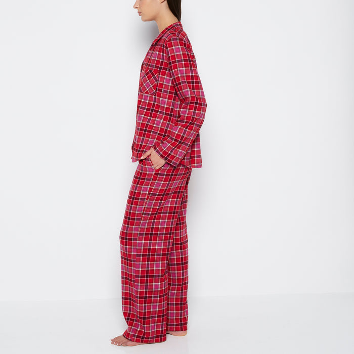 Flannel Sleep Set in Montreal Plaid